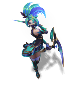 Star Guardian Akali Turquoise chroma