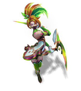 Star Guardian Akali Emerald chroma