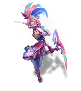 Star Guardian Akali Rose Quartz chroma