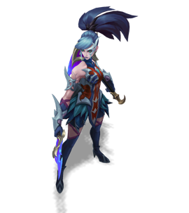 Coven Akali Sapphire chroma