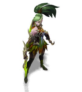 Coven Akali Emerald chroma