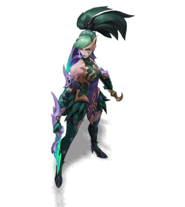 Coven Akali Turquoise chroma