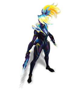 Empyrean Akali Sapphire chroma