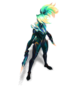 Empyrean Akali Turquoise chroma