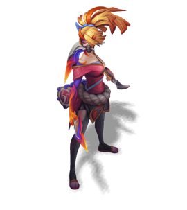 Spirit Blossom Akali Ruby chroma