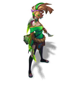 Spirit Blossom Akali Emerald chroma