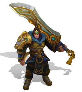 Warring Kingdoms Garen Golden chroma