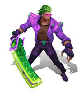 Demacia Vice Garen Amethyst chroma