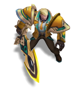 Battle Academia Garen Citrine chroma