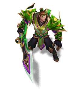 Mythmaker Garen Emerald chroma