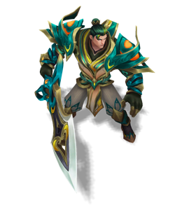 Mythmaker Garen Turquoise chroma