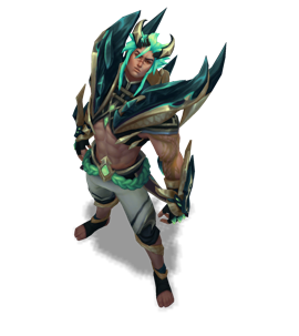 Obsidian Dragon Sett Emerald chroma