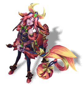 Faerie Court Lillia Ruby chroma