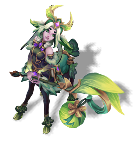 Faerie Court Lillia Emerald chroma