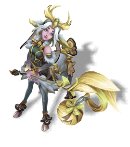 Faerie Court Lillia Pearl chroma