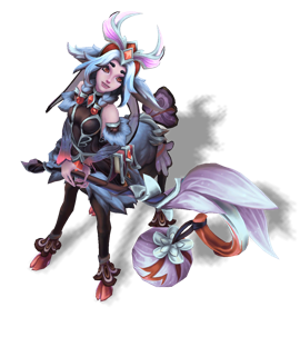 Faerie Court Lillia Obsidian chroma