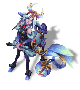 Faerie Court Lillia Sapphire chroma