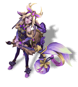 Faerie Court Lillia Tanzanite chroma