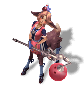Bowling League Lillia Rose Quartz chroma