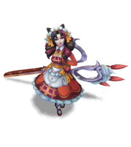 Cafe Cuties Gwen Ruby chroma