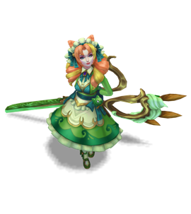 Cafe Cuties Gwen Emerald chroma