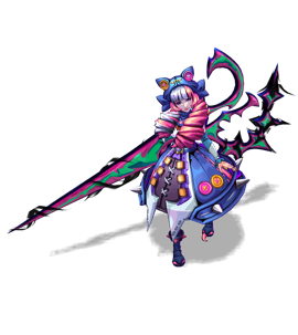 Soul Fighter Gwen Sapphire chroma