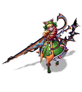 Soul Fighter Gwen Emerald chroma