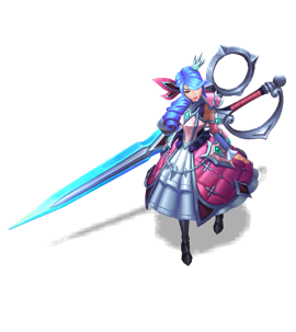 Battle Queen Gwen Rose Quartz chroma
