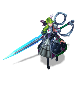 Battle Queen Gwen Obsidian chroma
