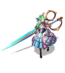 Battle Queen Gwen Pearl chroma