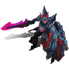 Mecha Kingdoms Leona Obsidian chroma