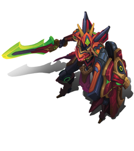 Mecha Kingdoms Leona Ruby chroma