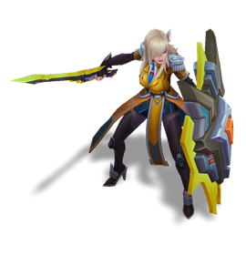 Battle Academia Leona Citrine chroma