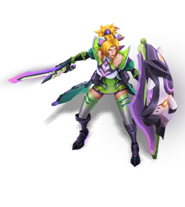 Battle Lion Leona Emerald chroma