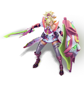 Battle Lion Leona Rose Quartz chroma