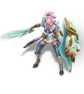 Battle Lion Leona Pearl chroma