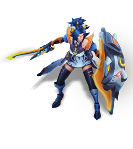 Battle Lion Leona Nightwire chroma
