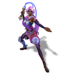 Star Guardian Nilah Tanzanite chroma