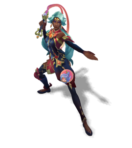 Star Guardian Nilah Obsidian chroma