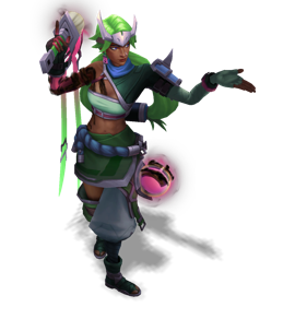 Inkshadow Nilah Emerald chroma