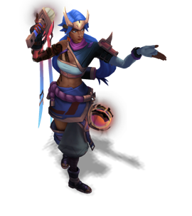 Inkshadow Nilah Sapphire chroma