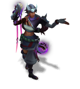 Inkshadow Nilah Obsidian chroma