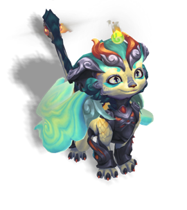 Heavenscale Smolder Turquoise chroma