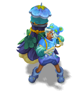 Rain Shepherd Milio Sapphire chroma