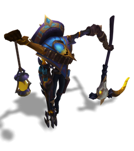 Bandito Fiddlesticks Sapphire chroma