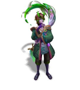 Spirit Blossom Hwei Emerald chroma