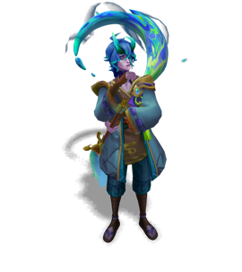 Spirit Blossom Hwei Turquoise chroma