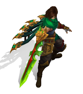 Dragonblade Talon Emerald chroma