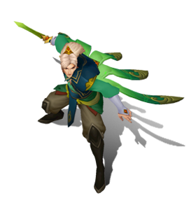 Enduring Sword Talon Emerald chroma