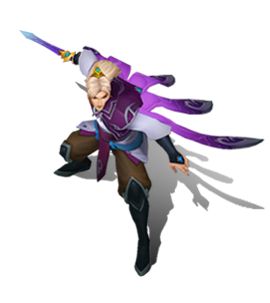 Enduring Sword Talon Amethyst chroma